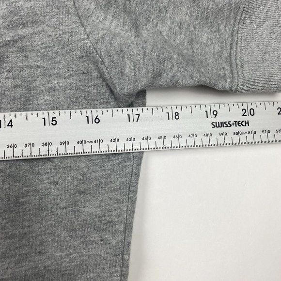 Nike Short Sleeve Full Zip Hoodie Womens Small Gray Drawstrings 465693 063 - Picture 10 of 11